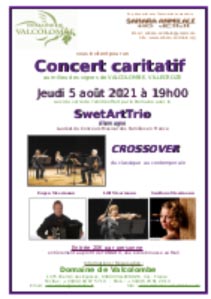 Concert SwetArtTrio 5.08.21 Concert caritatif du 5 août 2021