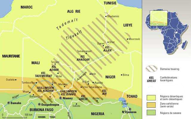 repartition touaregs