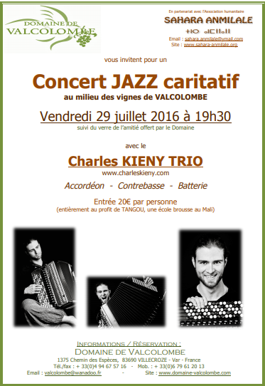 Concert Charles Kieny Trio 2016